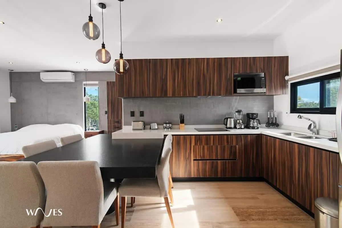 Spacious Loft With Balcony Near Hotel Zone Palais Tulum By Waves 0*,  Messico